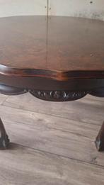 Ronde Queen Ann tafel, hoogglans, Ophalen, Gebruikt, 50 tot 100 cm, 50 tot 75 cm