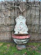 Gietijzeren Ornament / Fontein met Vrouwelijk Figuur, Ophalen, Gebruikt, Gietijzer, Fontein