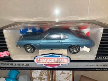 American Muscle 1/18 1970 chevrolet Chevell SS454 LS6 - ERTL beschikbaar voor biedingen