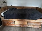 Complete houten kinder/tiener slaapkamer, Huis en Inrichting, Slaapkamer | Complete slaapkamers, Ophalen, Gebruikt, Eenpersoons