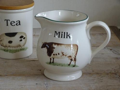 Servies, English Pottery, Cloverleaf, FARM ANIMALS, gaaf, Antiek en Kunst, Antiek | Servies los, Ophalen of Verzenden