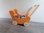 Houten poppenwagen, Ophalen of Verzenden, Gebruikt