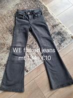 WE flaired jeans mt 134, Meisje, Gebruikt, Ophalen of Verzenden, Broek