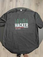 BLACK T-SHIRT AI HACKER, Ophalen of Verzenden, Nieuw, Maat 56/58 (XL), Zwart