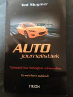 Auto journalistiek - zo werkt het in autoland ! Ted Sluymer, Ted Sluymer, Ophalen of Verzenden, Zo goed als nieuw, Algemeen