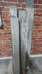Oude Houten Balken - 140x12x7 cm, Ophalen, Gebruikt, 50 mm of meer, Balk