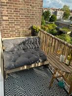 Palletbank 120 cm breed, Tuin en Terras, Gebruikt, Loungeset, Bank, Hout