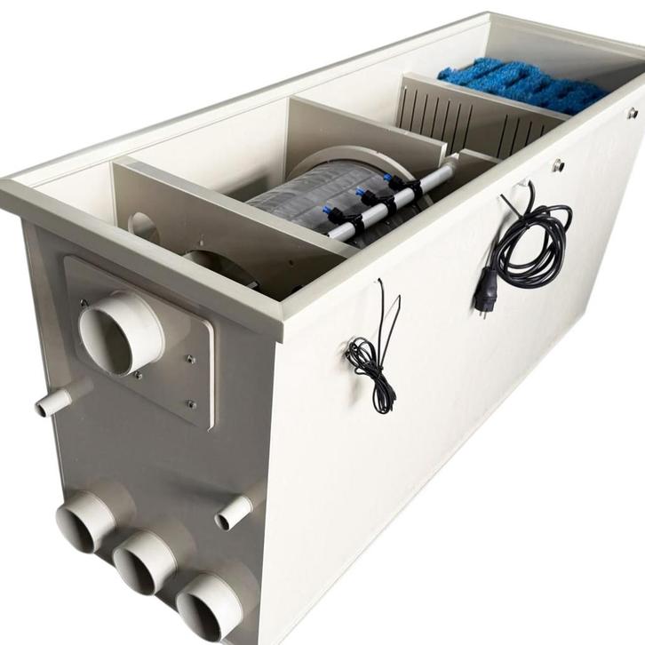 XL combi trommelfilter met mattenkamer tot 30M3 koivijver, Tuin en Terras, Vijver-toebehoren, Nieuw, Vijverfilter, Ophalen of Verzenden