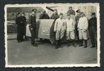 WOII foto : Panzer Attrappe oefen Panzer van hout Zeldzaam, Verzenden, Landmacht, Duitsland, Foto of Poster