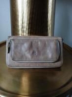 DR leren potomonee, Sieraden, Tassen en Uiterlijk, Portemonnees, Overige merken, Beige, Ophalen of Verzenden, Zo goed als nieuw