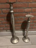 2x kandelaar grote en kleine, Antiek en Kunst, Ophalen of Verzenden