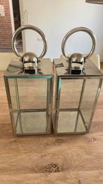 2 grote lifesryle lantaarns., Ophalen of Verzenden, Zo goed als nieuw, Overige materialen, Minder dan 25 cm