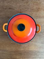 Le Creuset pan 24, Huis en Inrichting, Ophalen of Verzenden, Gietijzer, Koekenpan of Braadpan