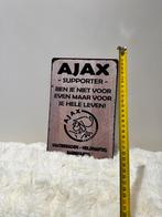 Ajax wandbordje, Huis en Inrichting, Woonaccessoires | Wanddecoraties, Ophalen, Zo goed als nieuw