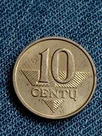 Litouwen 10 Sentų 1997, Verzenden, Overige landen, Losse munt