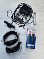 PS VR Bril + 2 Move Controllers + Camera, Ophalen of Verzenden, Gebruikt, Sony PlayStation
