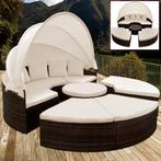 Groot Zonneeiland / loveseat / loungebed.polyrotan. Ø 230m, Ophalen of Verzenden, Nieuw
