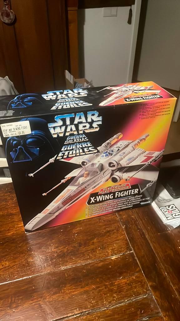 Star Wars ; X-Wing Fighter uit 1996, Verzamelen, Star Wars, Zo goed als nieuw, Actiefiguurtje, Ophalen of Verzenden