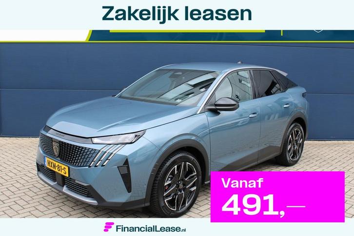 Peugeot 3008 1.2 HYBRID 145pk e-DCS6 Allure I Carplay I Navi, Auto's, Peugeot, Bedrijf, Lease, Financial lease, Achteruitrijcamera