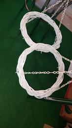 Houten gevlochten hangers, Ophalen, Zo goed als nieuw