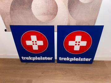 Uniek trekpleister Plexiglas plaat lichtreclame lichtbak 2x beschikbaar voor biedingen