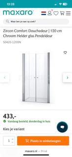Nette Zircon Comfort Douchedeur 120cm, Ophalen, Zo goed als nieuw, 100 tot 150 cm, Overige typen