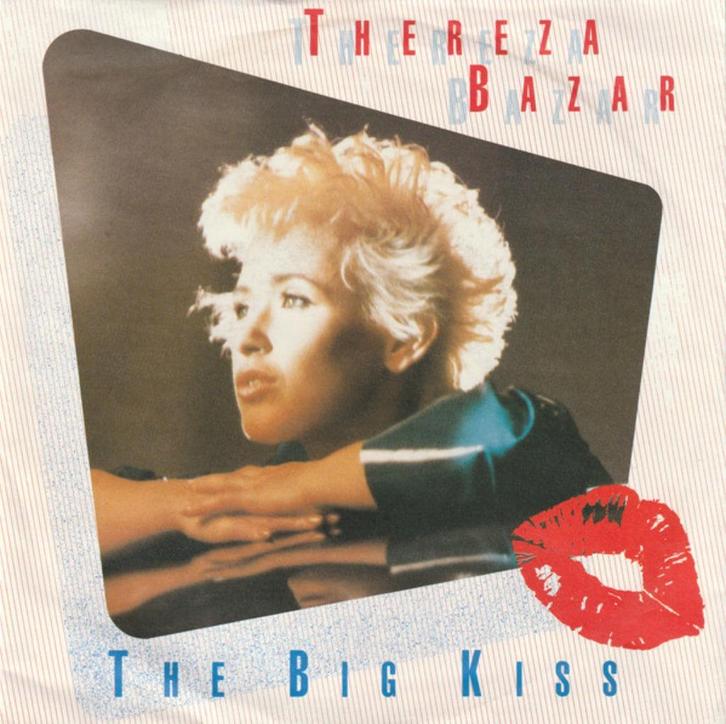 Theresa Bazar - The Big Kiss (Single), Cd's en Dvd's, Vinyl Singles, Gebruikt, Single, Pop, 7 inch, Ophalen of Verzenden