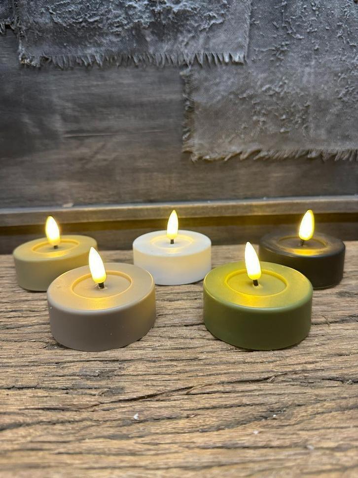 Waxinelichtjes LED kaarsen Countryfield, Huis en Inrichting, Woonaccessoires | Kandelaars en Kaarsen, Nieuw, Kaars, Minder dan 25 cm