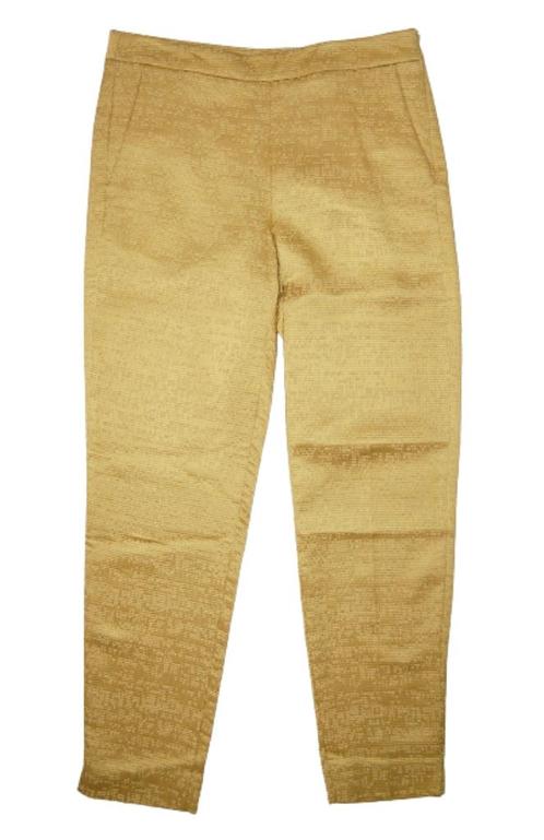 Nieuwe Stills broek, shiny geel/goud, Mt. 36 / S, Kleding | Dames, Broeken en Pantalons, Nieuw, Maat 36 (S), Geel, Lang, Verzenden