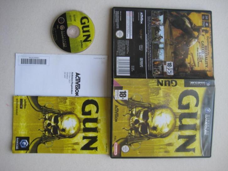 Gun Nintendo Gamecube, Spelcomputers en Games, Games | Nintendo GameCube, Zo goed als nieuw, Shooter, 1 speler, Vanaf 18 jaar
