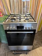 Bosch RVS Gasfornuis - Bouwjaar 2023 - Schoon en Goed, Witgoed en Apparatuur, Fornuizen, Ophalen, Minder dan 85 cm, Grill, 4 kookzones