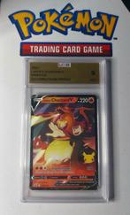 UCG Graded 9, Lance's Charizard V, Celebrations Promo 2021, Hobby en Vrije tijd, Ophalen of Verzenden, Zo goed als nieuw, Losse kaart