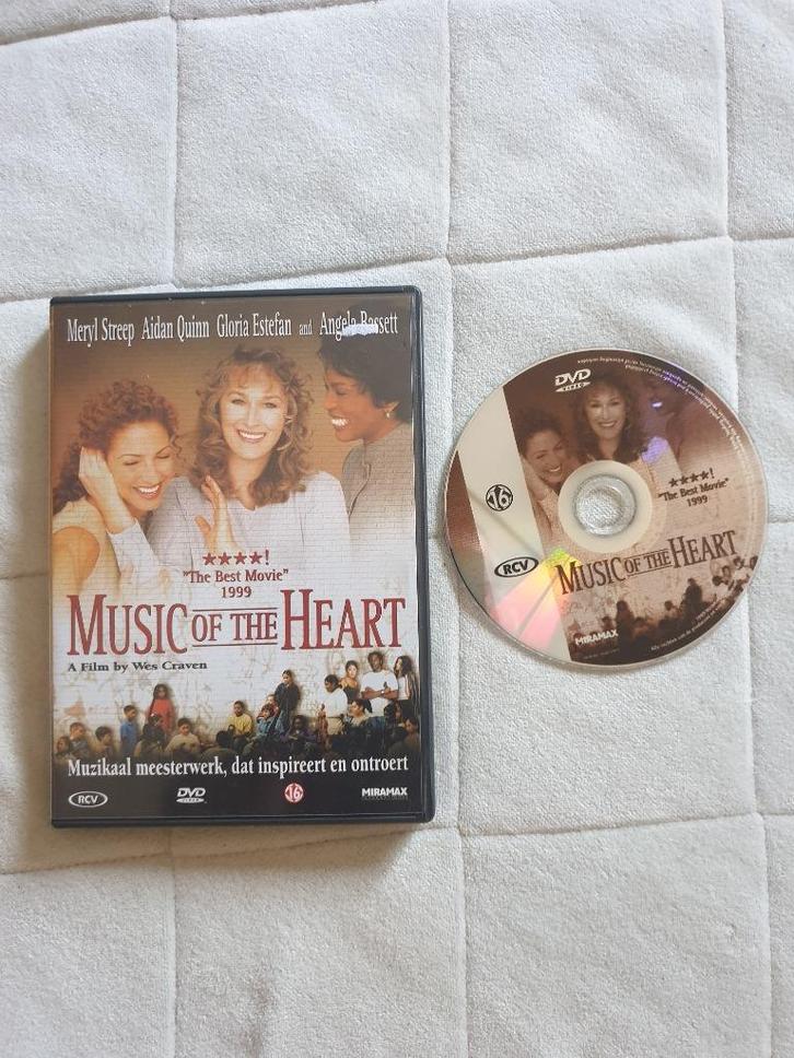 Music from the Heart DVD Meryl Streep Angela Basset Gloria E, Cd's en Dvd's, Dvd's | Drama, Zo goed als nieuw, Drama, Alle leeftijden