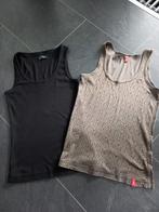 2 merk tops maat S nu samen, Kleding | Dames, Tops, Ophalen of Verzenden, Zo goed als nieuw, EDC, Groen