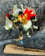 Boeket "Black Tulip" - Feestelijke Kerstdecoratie, Huis en Inrichting, Ophalen of Verzenden, Nieuw, Binnen