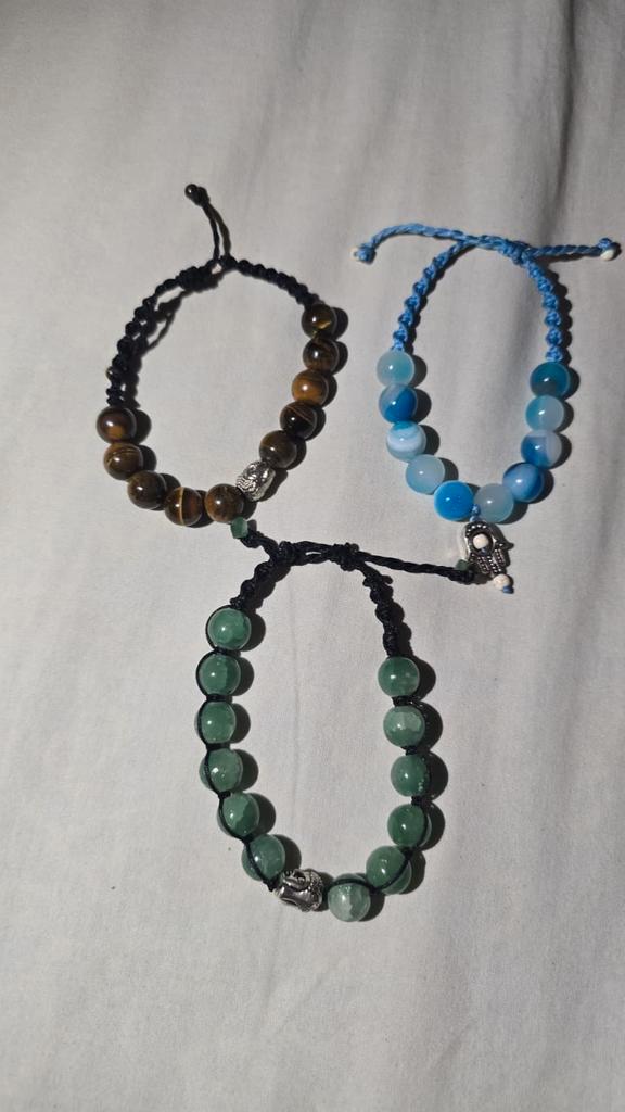 Handgemaakte Bali Armbanden - Buddha & Namaste, Sieraden, Tassen en Uiterlijk, Armbanden, Nieuw, Overige materialen, Overige kleuren