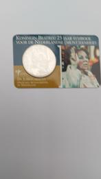 10 euro munt 2005 Koningin Beatrix 25 jaar symbool, Ophalen of Verzenden, Koningin Beatrix, Overige waardes, Losse munt