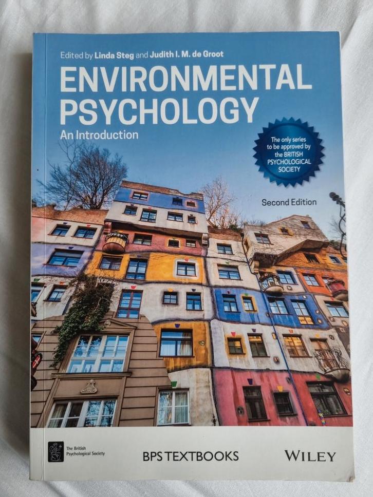Environmental Psychology - Steg & de Groot, Boeken, Psychologie, Zo goed als nieuw, Sociale psychologie, Ophalen of Verzenden