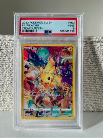 Pikachu 160 Crown Zenith beschikbaar voor biedingen