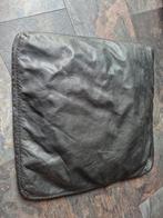 Echt groot leren kussen, Huis en Inrichting, Woonaccessoires | Kussens, Ophalen of Verzenden, Zo goed als nieuw, Bruin, Vierkant