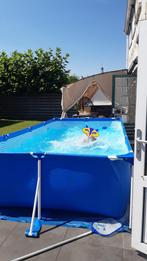 Intex Zwembad 450x220x85 met pomp en afdekzeil, 200 tot 300 cm, 80 tot 120 cm, Ophalen of Verzenden, Zo goed als nieuw