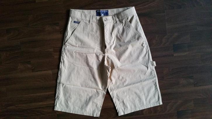 Scapa Sports Collection korte broek zandkleur/beige, Kleding | Heren, Broeken en Pantalons, Zo goed als nieuw, Maat 46 (S) of kleiner