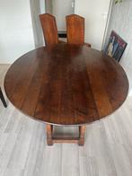 Antieke Engelse  Gateleg Eettafel !, Huis en Inrichting, Ophalen, Gebruikt, 100 tot 150 cm, Vier personen