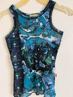 Jean Paul Gaultier top maat S, Blauw, Ophalen of Verzenden, Zo goed als nieuw, Maat 36 (S)