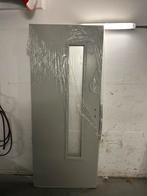 Nieuwe hardhouten voordeur 201,5x83, Doe-het-zelf en Verbouw, Ophalen, Buitendeur, 200 tot 215 cm