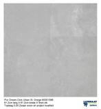 Pvc Dream click St. Light Gregei 1586 61cm lang X 61cm brede, Nieuw, Ophalen of Verzenden, 25 tot 50 m², Grijs