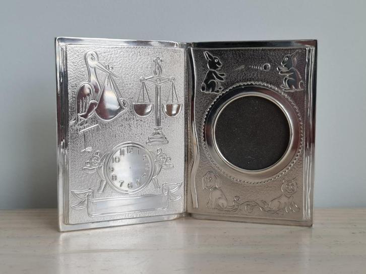 Data Diary - Silver Plated SEBA - met doos, Audio, Tv en Foto, Fotografie | Fotolijsten, Gebruikt, Ophalen of Verzenden