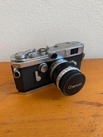 Canon L2 + Canon lens 50mm f:1.8 beschikbaar voor biedingen