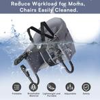 Draagbare Opvouwbare Hook-On Tafelstoel voor Baby's, Kinderen en Baby's, Kinderstoelen, Niet ingevuld, Verzenden, Niet ingevuld