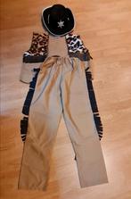 Cowboy/sheriff verkleed/carnavalspak + hoed, Ophalen of Verzenden, Zo goed als nieuw, 134 t/m 140, Jongen of Meisje